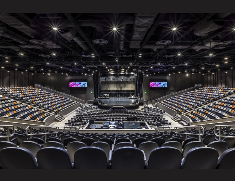 Elevation Church Ballantyne auditorium